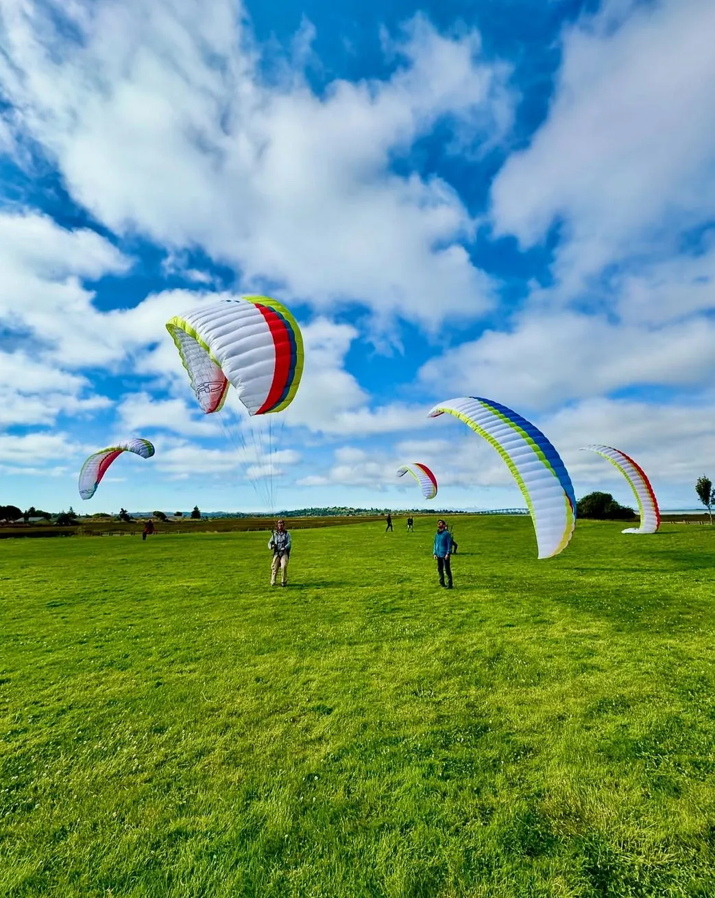 Paragliding at Phillip Island